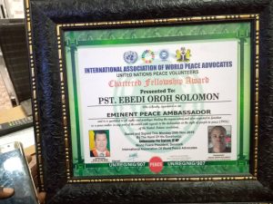 Pastor Amb. Ebedi Oroh-Bags-UN-Eminent-Peace-Ambassador.jpgSolomon