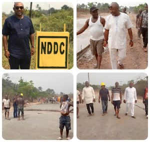 Amuokpokpor-Elume-Road Completed Road Project, Influenced And Executed By Honorable (Engr.) Emmanuel Okpemagware, SSA To Gov. Okowa On Project Monitoring And Evaluation