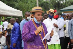 Obodo-Community-Representative-Delivery-Speech-At-The-Inauguration-Of-The-Multi-purpose-Town-Hall-Water-Project-In-Obodo-Community.