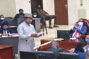 Chairman-House-of-Assembly-Committee-on-Public-Accounts-Hon-Anthony-Elekeokwuri-Submitting-Report-Of-The-Audited-Account-During-Plenary