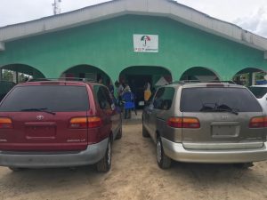 Two Siena Utility Vehicles